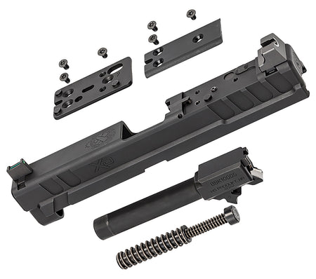 Springfield Armory XD4902 XD OSP 9mm Luger 4" Barrel Black Steel Slide Assembly with Optics Cut & Night Sights