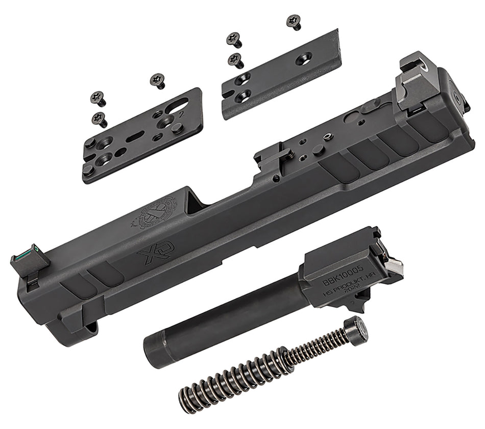 Springfield Armory XD4902 XD OSP 9mm Luger 4" Barrel Black Steel Slide Assembly with Optics Cut & Night Sights