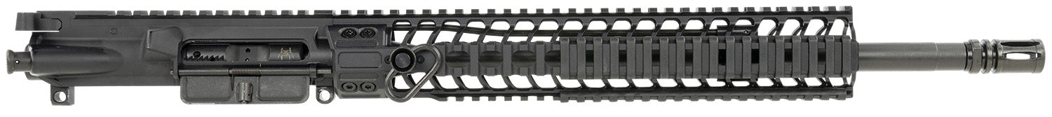 Spikes Tactical 5.56x45mm NATO Midlength Complete Upper 16" Barrel, 12" Picatinny Handguard, A2 Flash Hider, Black