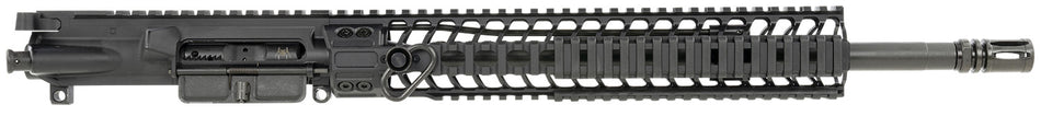 Spikes Tactical 5.56x45mm NATO Midlength Complete Upper 16" Barrel, 12" Picatinny Handguard, A2 Flash Hider, Black