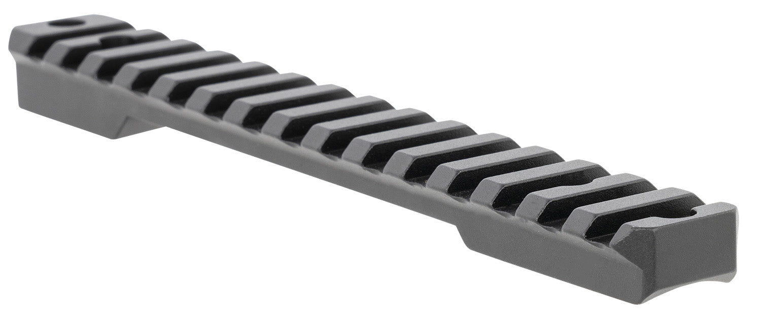 Talley PLM258779 Fierce Rivalry Picatinny Rail Black Anodized Long Action 20 MOA Optic Rail