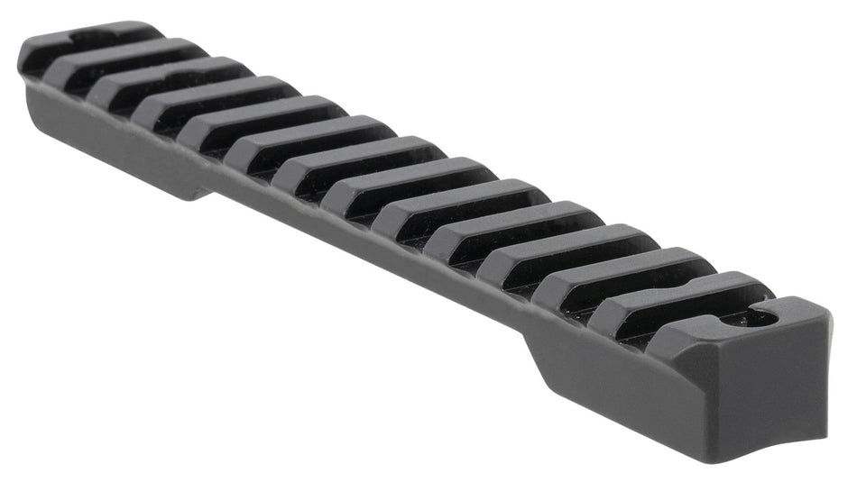 Talley PSM258779 Fierce Rivalry Picatinny Rail Black Anodized Short Action 20 MOA Optic Rail