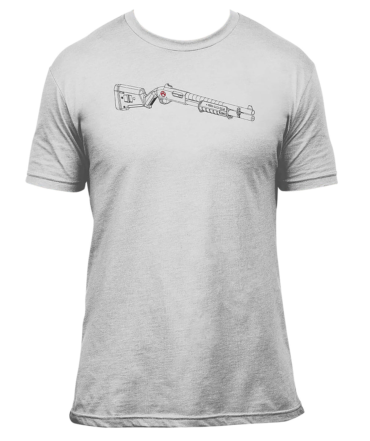 Magpul SGA Blueprint Stone Gray Heather Short Sleeve T-Shirt Small