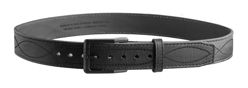 Magpul Tejas El Pistolero Black Bull Hide Gun Belt 46" 1.50" Wide Buckle Closure