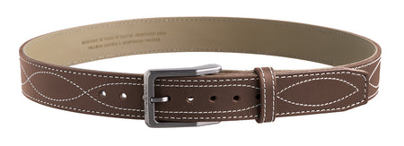 Magpul Tejas El Pistolero Chocolate Brown Bull Hide Gun Belt 32" 1.50" Wide Buckle