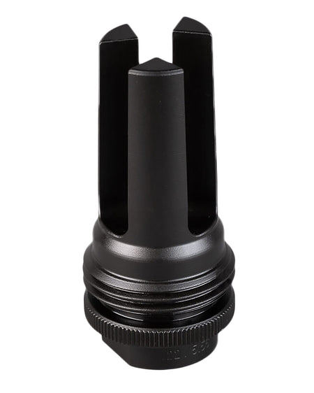 SilencerCo AC590 ASR Flash Hider Black Steel 5/8"-24 tpi Threads for 30 Cal