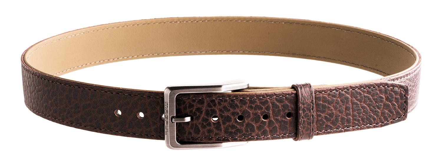 Magpul Tejas El Cibolo Chocolate Brown Bison Hide Gun Belt 44" 1.50" Wide Buckle