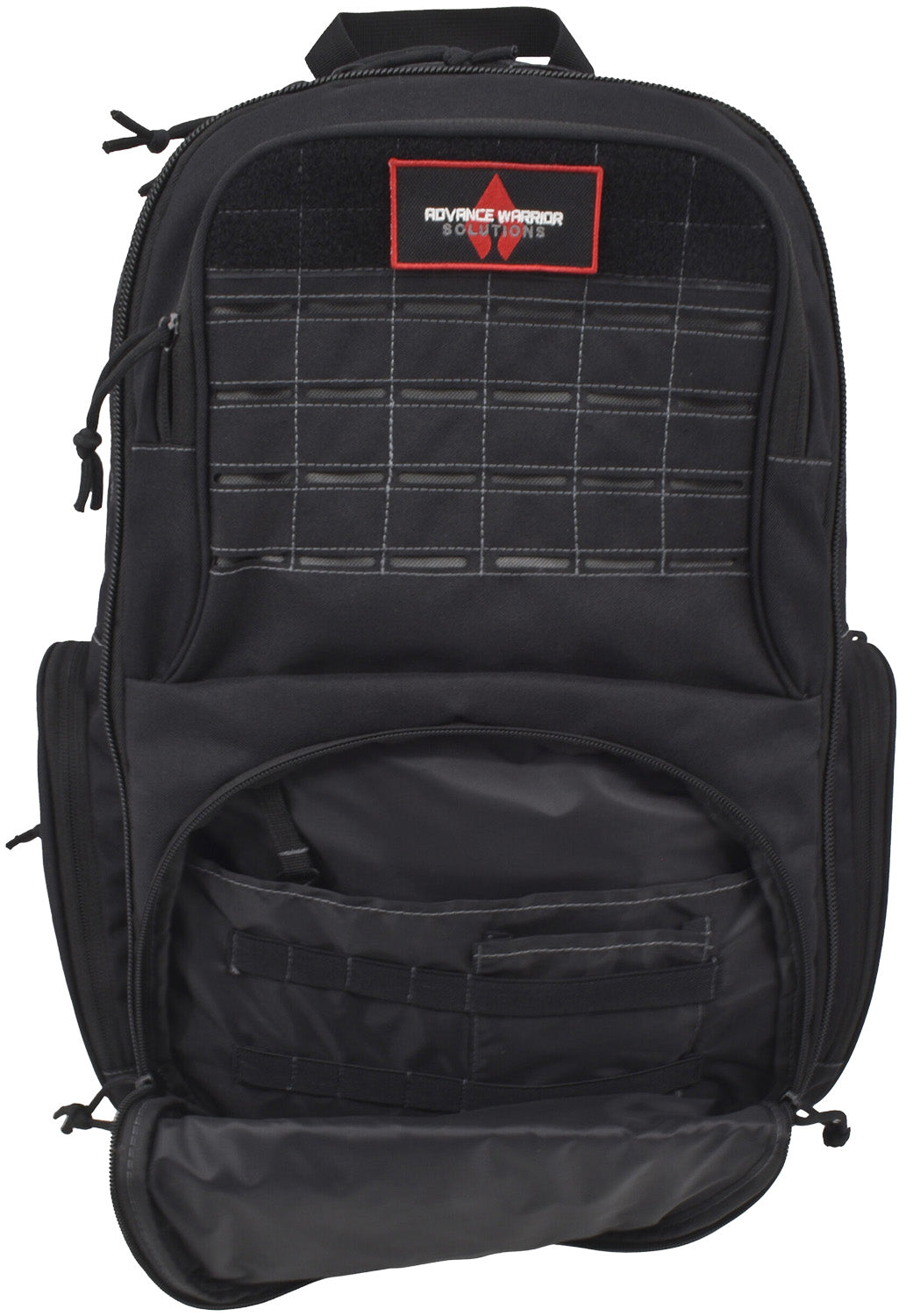 Advance Warrior Solutions JUG5DBPBL Juggernaut 5-Day Backpack 600D Polyester Black 43L
