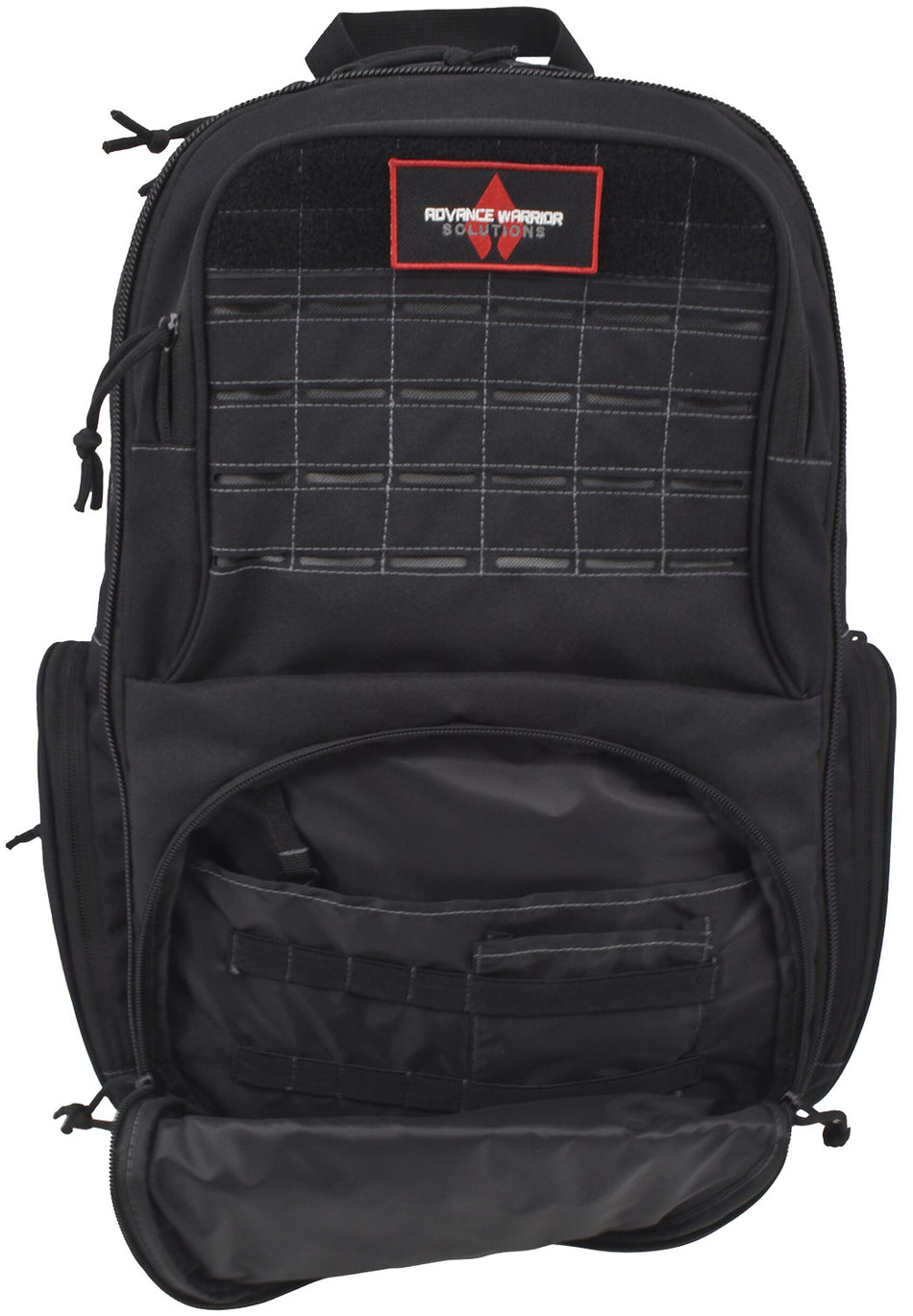 Advance Warrior Solutions JUG5DBPBL Juggernaut 5-Day Backpack 600D Polyester Black 43L