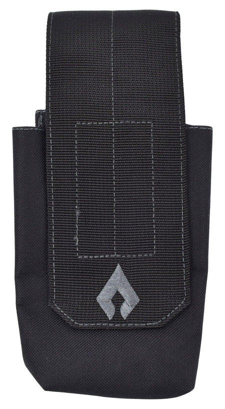 Advance Warrior Solutions ARSMPBL Single Rifle Mag Pouch AR Style Black MOLLE