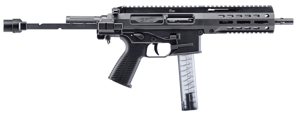 B&T Firearms 500003TB SPC9 9mm Luger 33+1 9.10", Black, Tele Brace Adapter, Polymer Grip (OEM Mag)