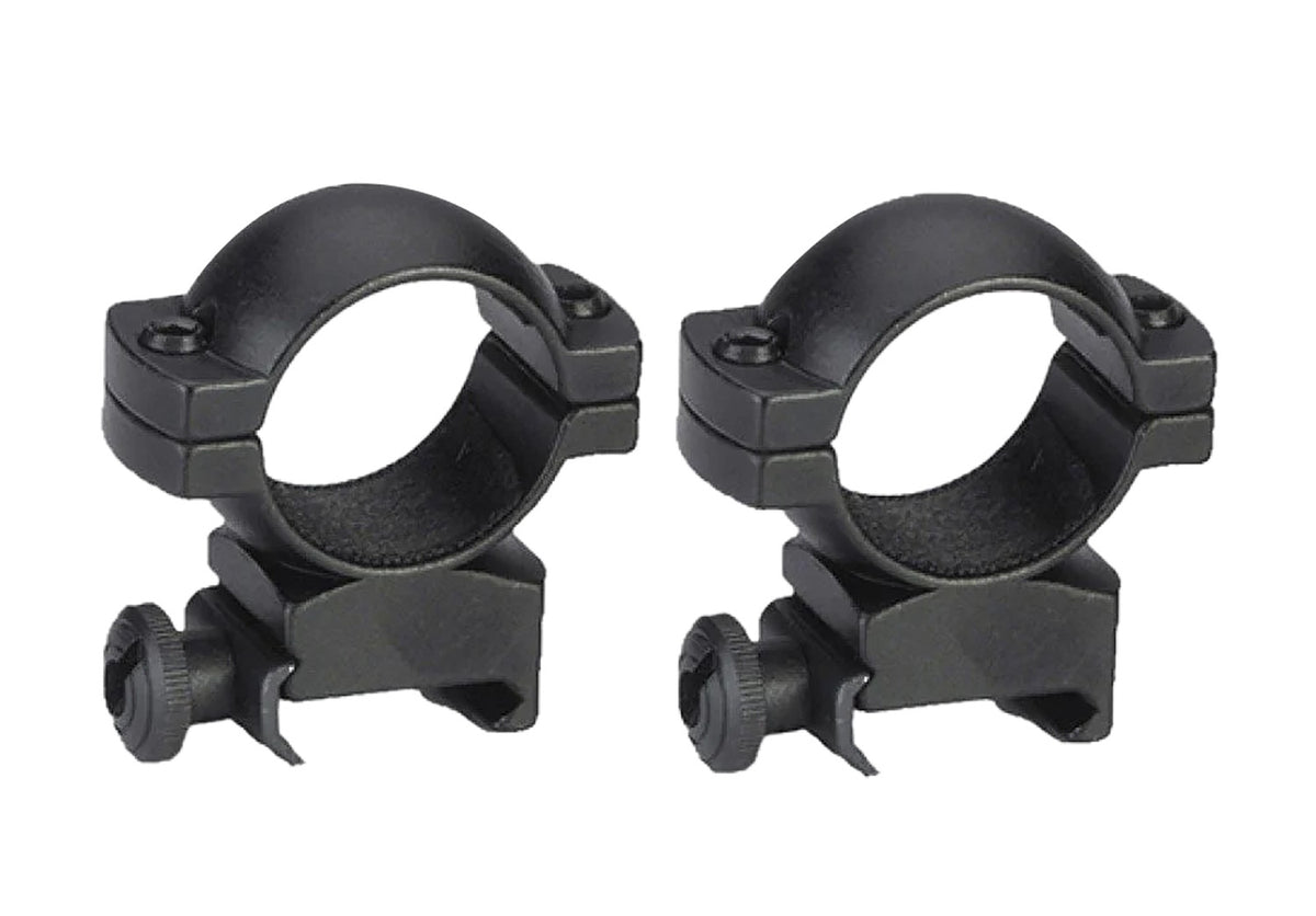 Traditions A793DS Scope Rings Matte Black 1-Inch High Weaver Style