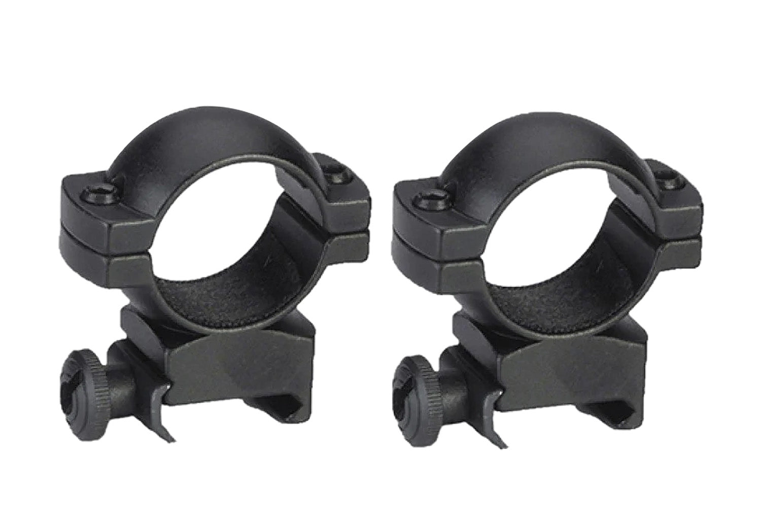 Traditions A793DS Scope Rings Matte Black 1-Inch High Weaver Style