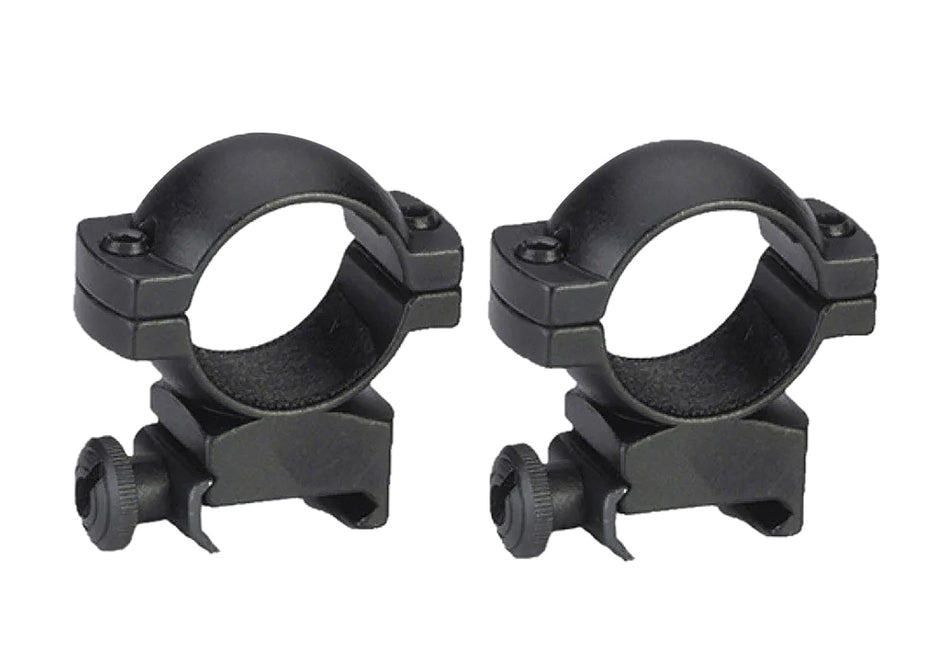 Traditions A793DS Scope Rings Matte Black 1-Inch High Weaver Style