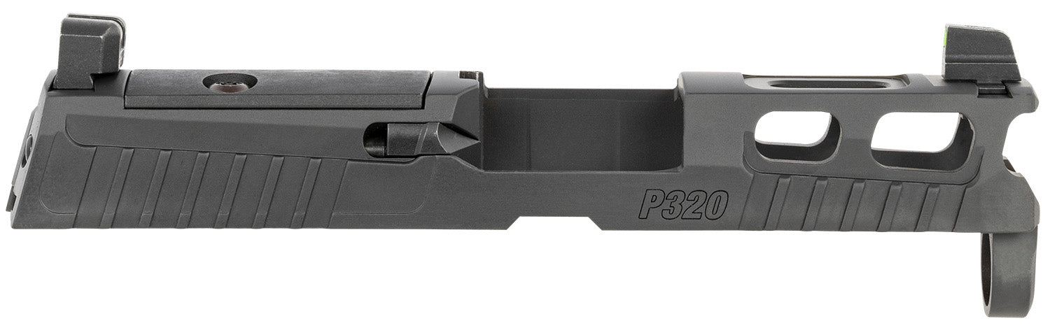 Sig Sauer P320 Sub-Compact Pro-Cut Optic Ready Slide 9mm PVD Black XRAY3 Suppressor Sights