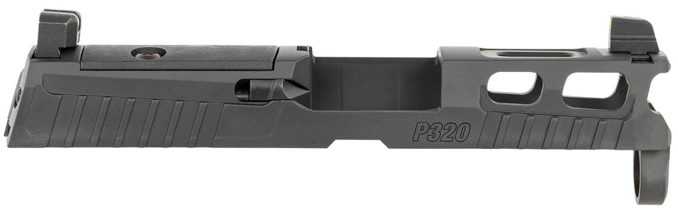 Sig Sauer P320 Sub-Compact Pro-Cut Optic Ready Slide 9mm PVD Black XRAY3 Suppressor Sights