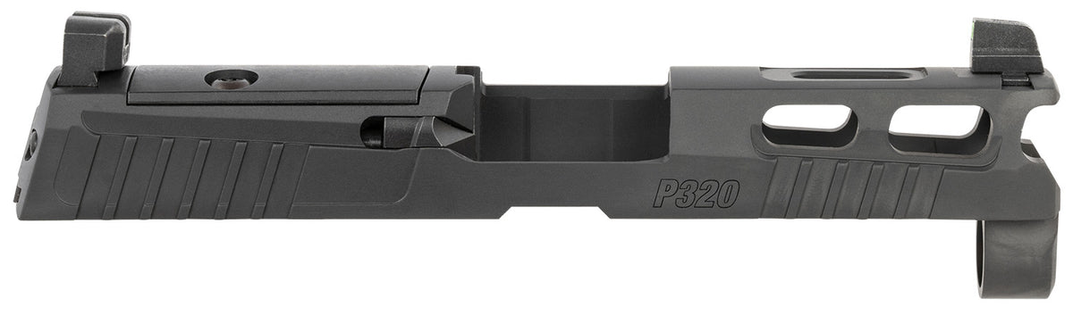 Sig Sauer P320 X-Series Pro-Cut Optic Ready Slide 9mm PVD Black XRAY3 Suppressor Sights