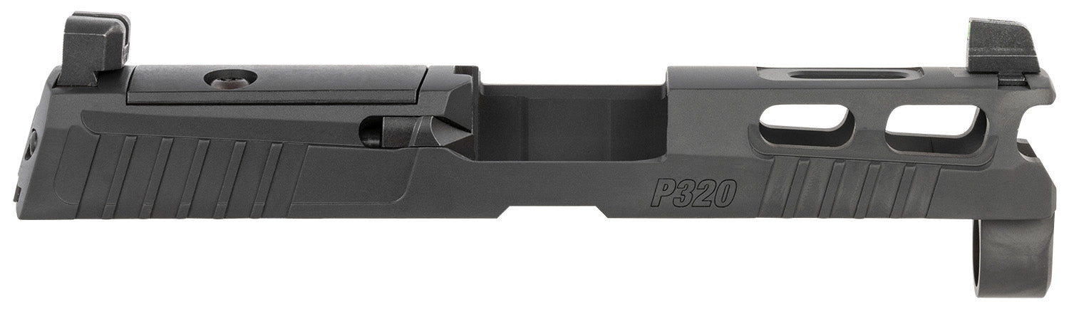 Sig Sauer P320 X-Series Pro-Cut Optic Ready Slide 9mm PVD Black XRAY3 Suppressor Sights