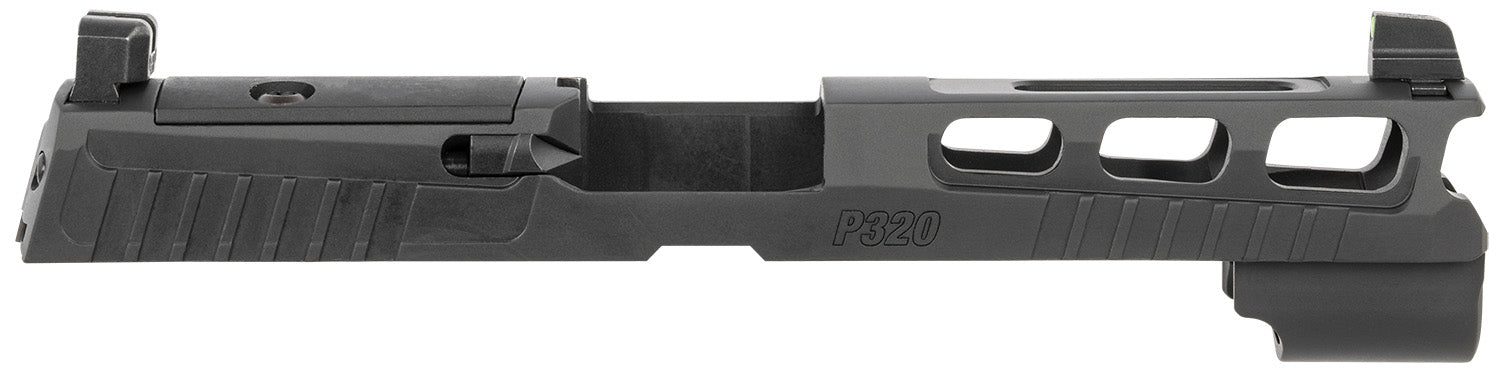 Sig Sauer P320 X-Series Pro-Cut Optic Ready Slide 9mm PVD Black 4.7" Non-Threaded or 5.5" Threaded