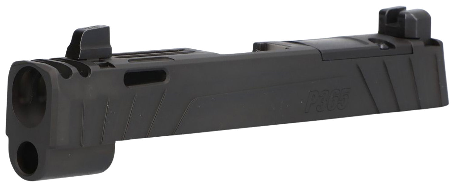 Sig Sauer P365/P365XL/P365X Elite Optic Ready Slide 9mm Nitride Black Integrated Compensator XRAY3
