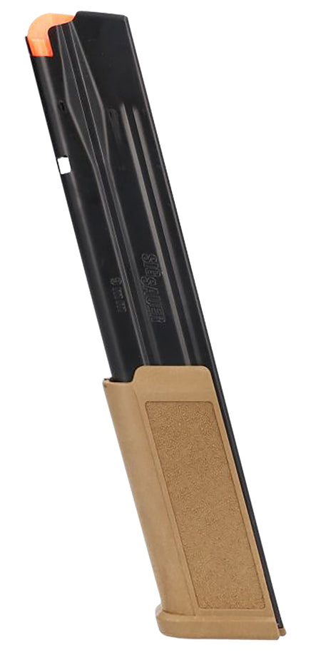 Sig Sauer P320 Extended 30-Round 9mm Luger Magazine Coyote Brown Steel