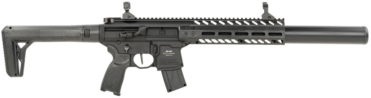 Sig Sauer MCX CO2 Air Rifle Gen 2 .177 Pellet 30rd 18" Rifled Steel Barrel Black
