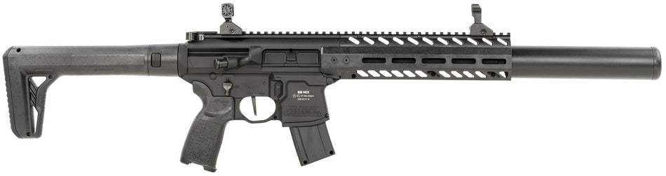 Sig Sauer MCX CO2 Air Rifle Gen 2 .177 Pellet 30rd 18" Rifled Steel Barrel Black