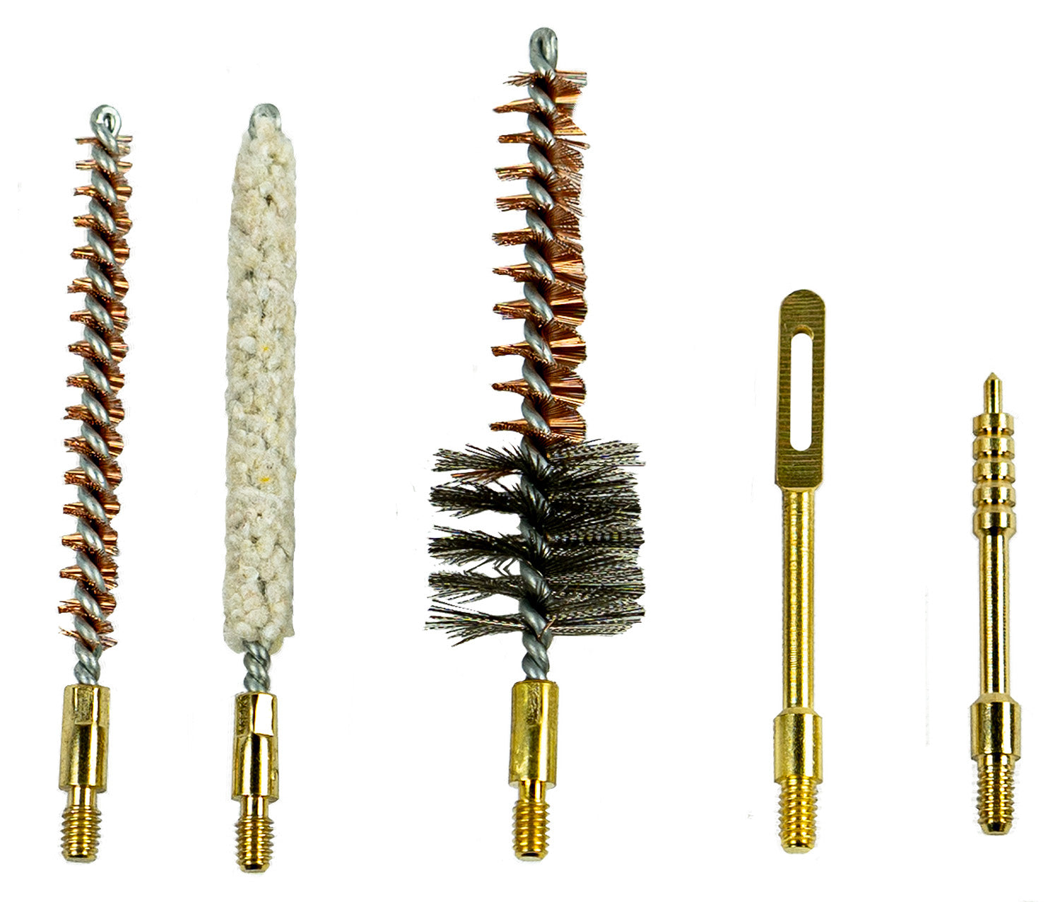 KleenBore 556-SET MSR/AR Platform .223/5.56mm Cleaning Accessory Set Bronze Bore Brush & Mop