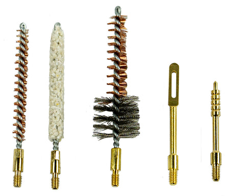 KleenBore 556-SET MSR/AR Platform .223/5.56mm Cleaning Accessory Set Bronze Bore Brush & Mop