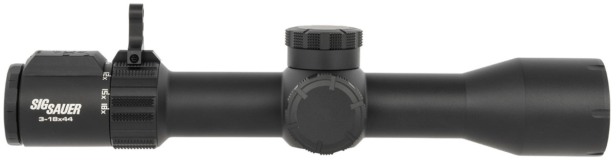 Sig Sauer Easy6 BDX 3-18x44mm 34mm Tube Illuminated BDX 2.0 DEV-L Reticle Rifle Scope Black