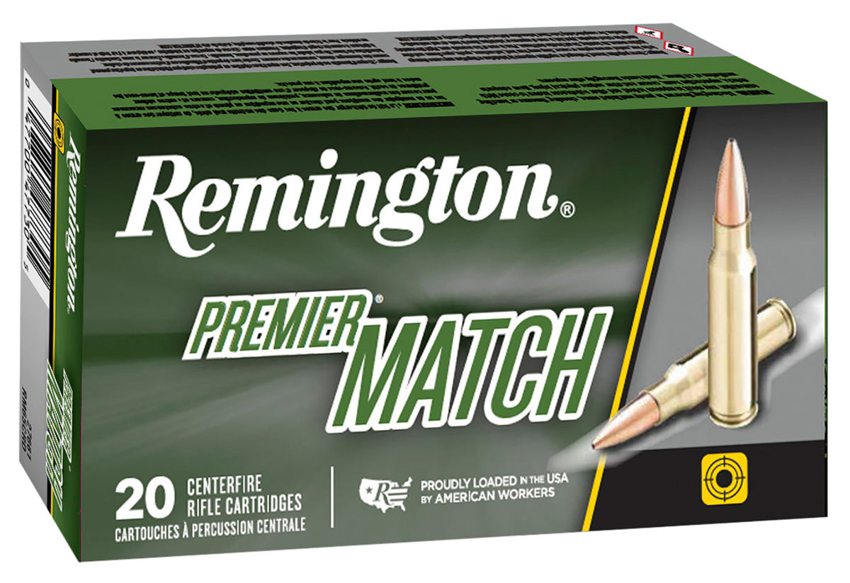 Remington Premier Match .223 Remington 52 gr BTHP ammo