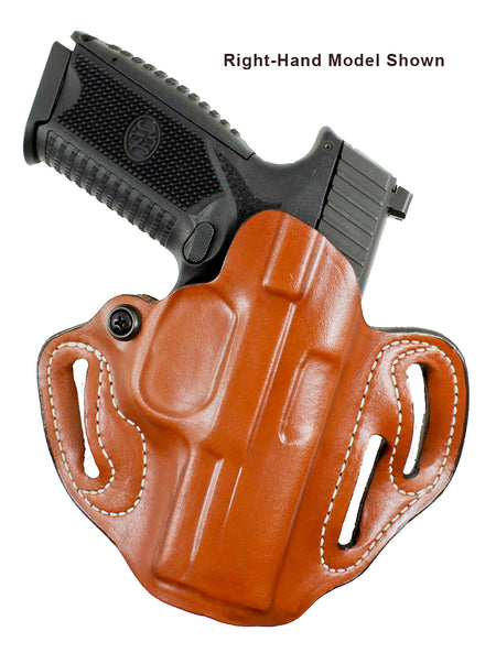 DeSantis Gunhide 002TB7WZ0 Speed Scabbard OWB Tan Leather Holster Springfield Prodigy 4.25" Barrel Left Hand