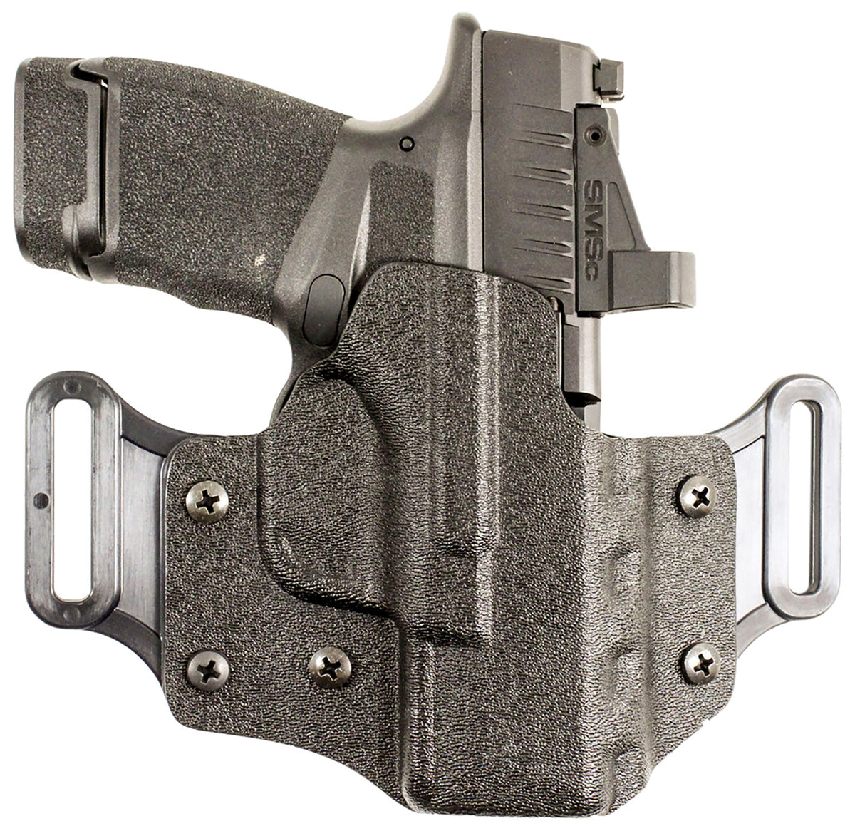 DeSantis Gunhide 195KA8WZ0 Veiled Partner OWB Black Kydex Holster Springfield Prodigy 4.25-5" Right Hand