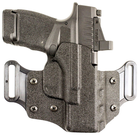 DeSantis Gunhide 195KA8WZ0 Veiled Partner OWB Black Kydex Holster Springfield Prodigy 4.25-5" Right Hand