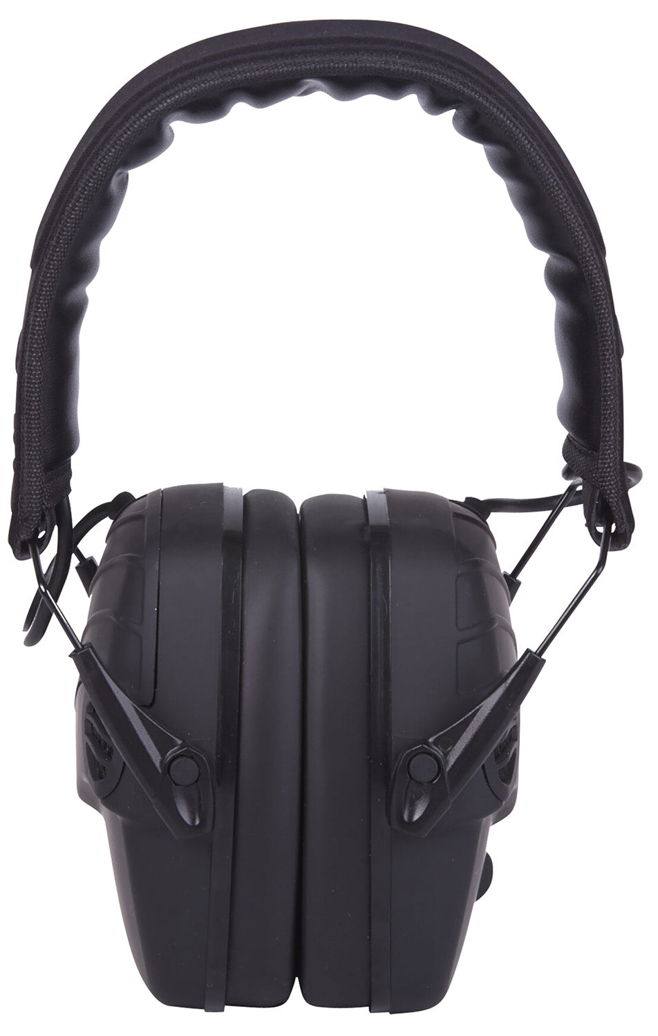 BenchMaster Rifleman TAC Electronic Earmuffs 22 dB Over-the-Head Hearing Protection Black