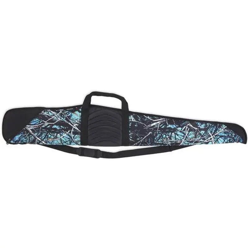 Bulldog Pinnacle Serenity Camo 52" Gun Case with Black Trim and Black Leather