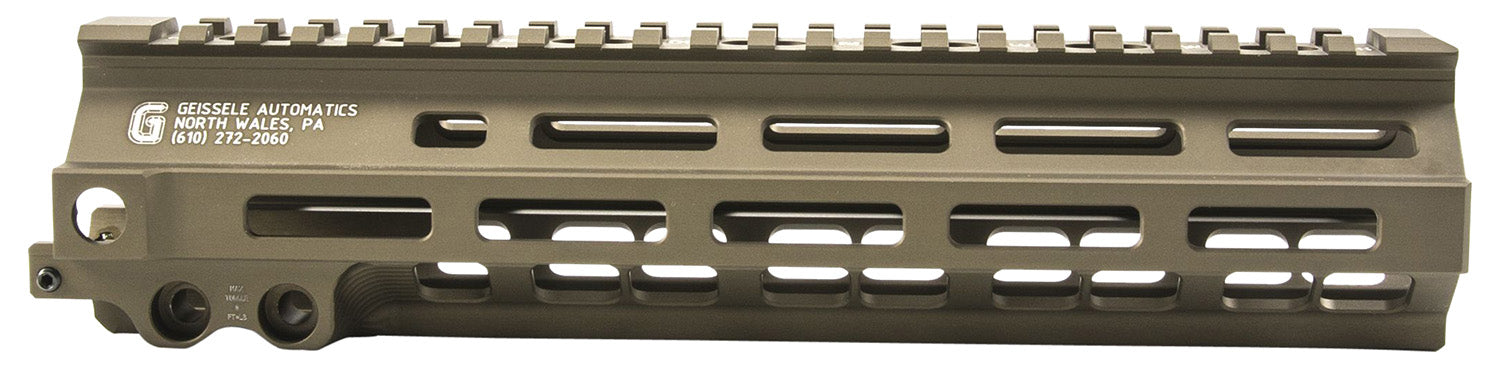 Geissele Automatics Super Modular Rail MK8 M-LOK 9.30" Desert Dirt for AR Platform