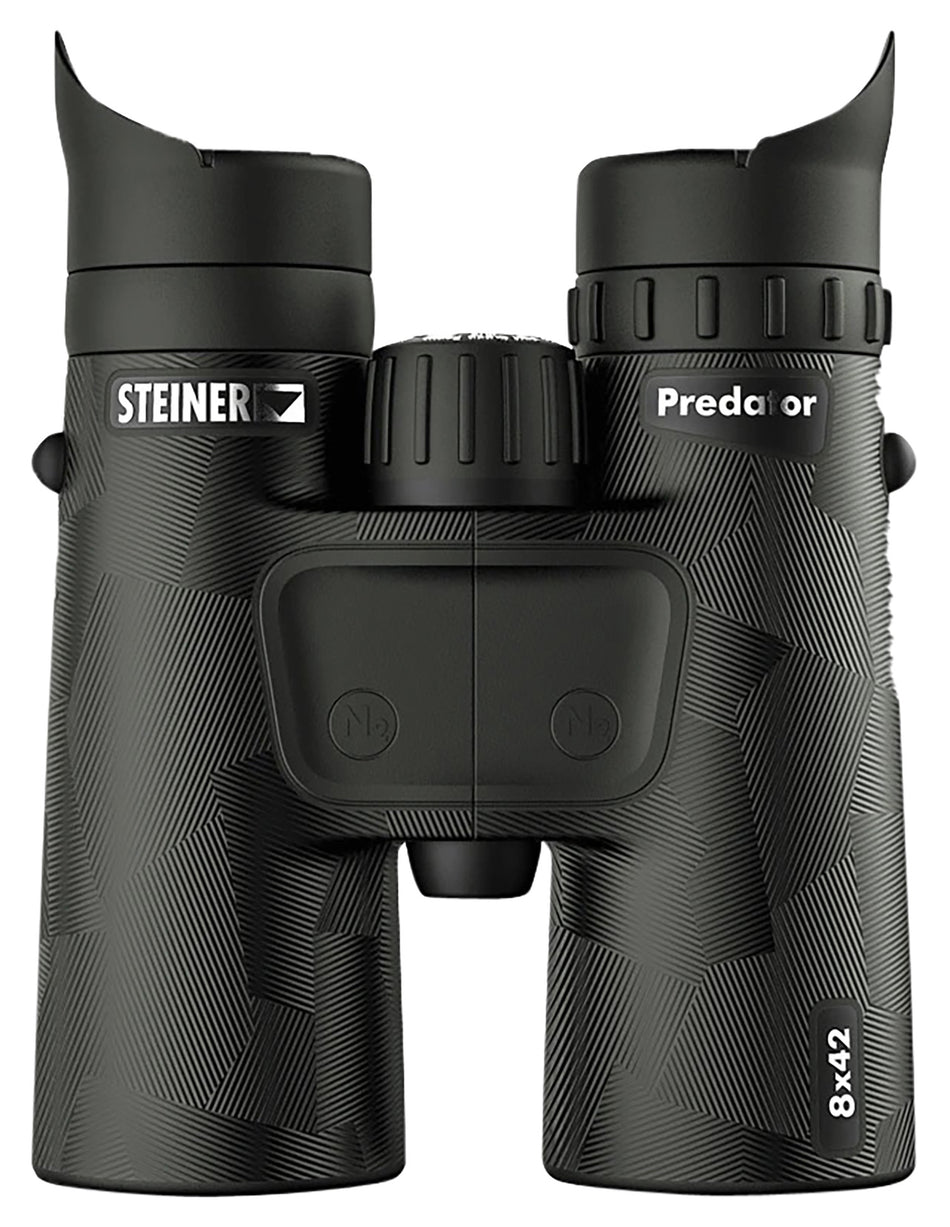 Steiner 2058 Predator 8x42mm Binocular, Fast-Close Focus, Black Makrolon w/Rubber Armor