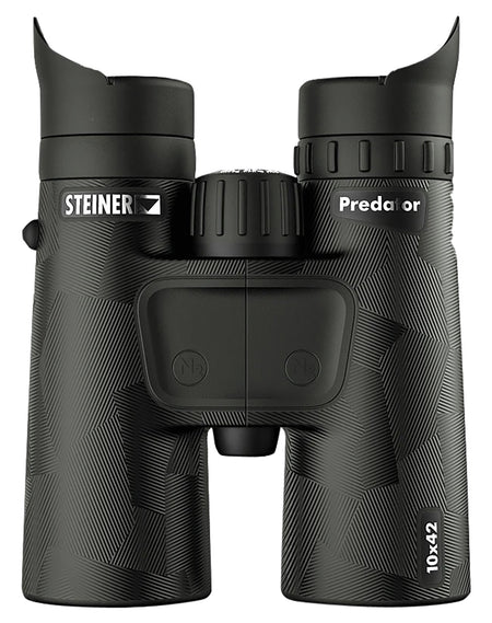 Steiner 2059 Predator 10x42mm Binocular, Fast-Close Focus, Black Makrolon w/Rubber Armor