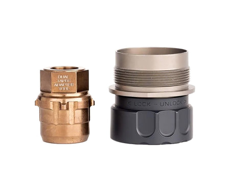 Rugged Suppressors RUM002 R.U.M. 1-3/8"-24 tpi Titanium Universal Suppressor Mount