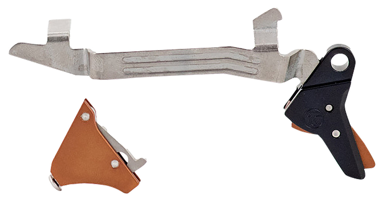 Timney Alpha Competition Bronze Straight Trigger for Glock Gen5 & G44, 9mm/.40 S&W/.22 LR