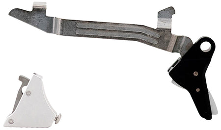 Timney Alpha Competition Silver Straight Trigger for Glock Gen5 & G44, 9mm/.40 S&W/.22 LR