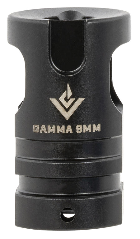 VG6 Precision APVG200027A GAMMA 9mm Black Nitride Muzzle Brake Compensator 1/2"-28 tpi