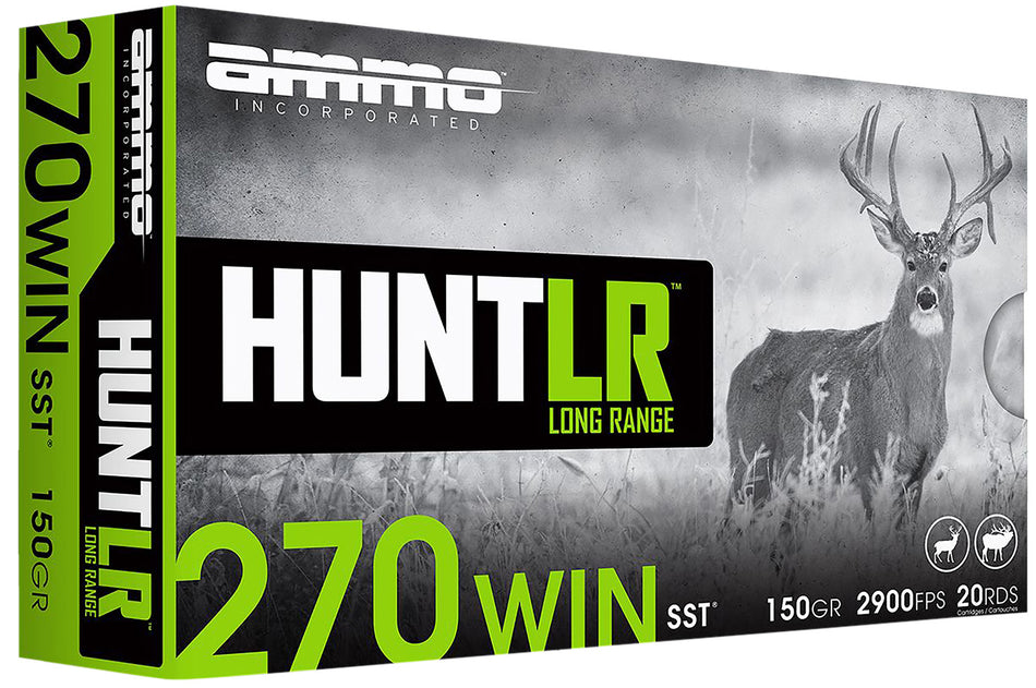 Ammo Inc 270W150SSTA20 Signature Super Shock Tip SST 150 Grain .270 Winchester