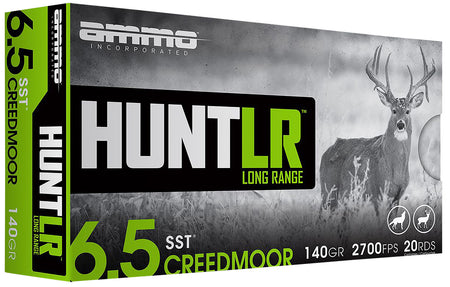 Ammo Inc Signature Hunting 6.5 Creedmoor 140 gr Super Shock Tip (SST)