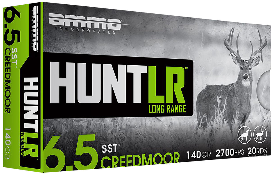 Ammo Inc Signature Hunting 6.5 Creedmoor 140 gr Super Shock Tip (SST)