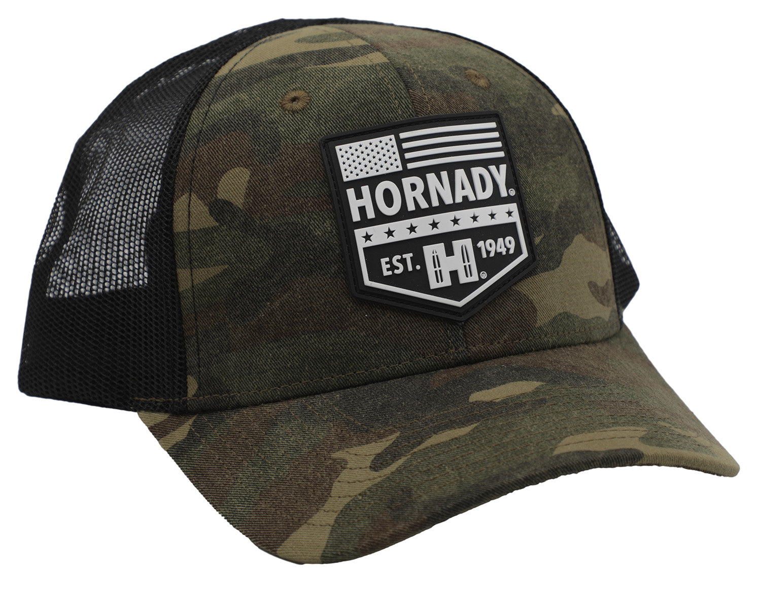 Hornady Established Camo Mesh Structured Cap with Front Logo