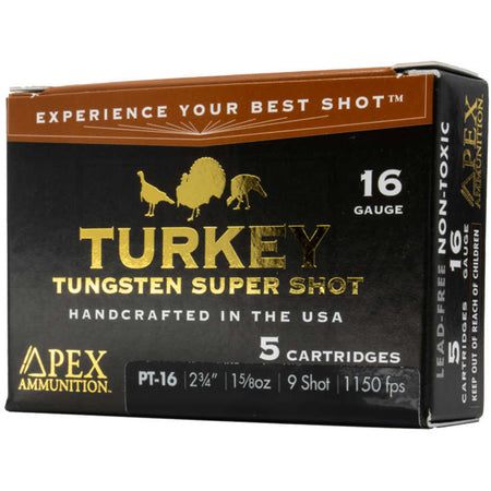 Apex Turkey TSS 16 Gauge 2.75 in / 2.75 in #9 1-5/8 oz