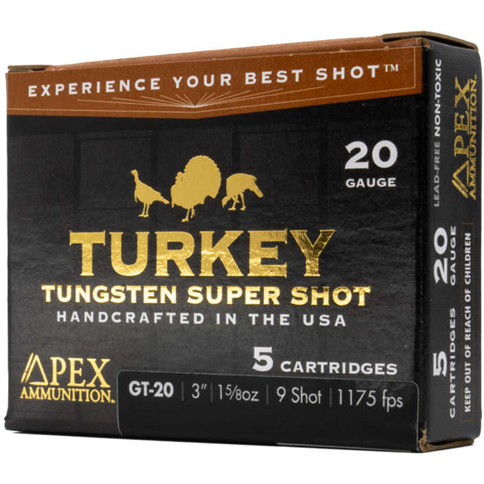 Apex Turkey TSS 20 Gauge 3 in / 3 in #9 1-5/8 oz