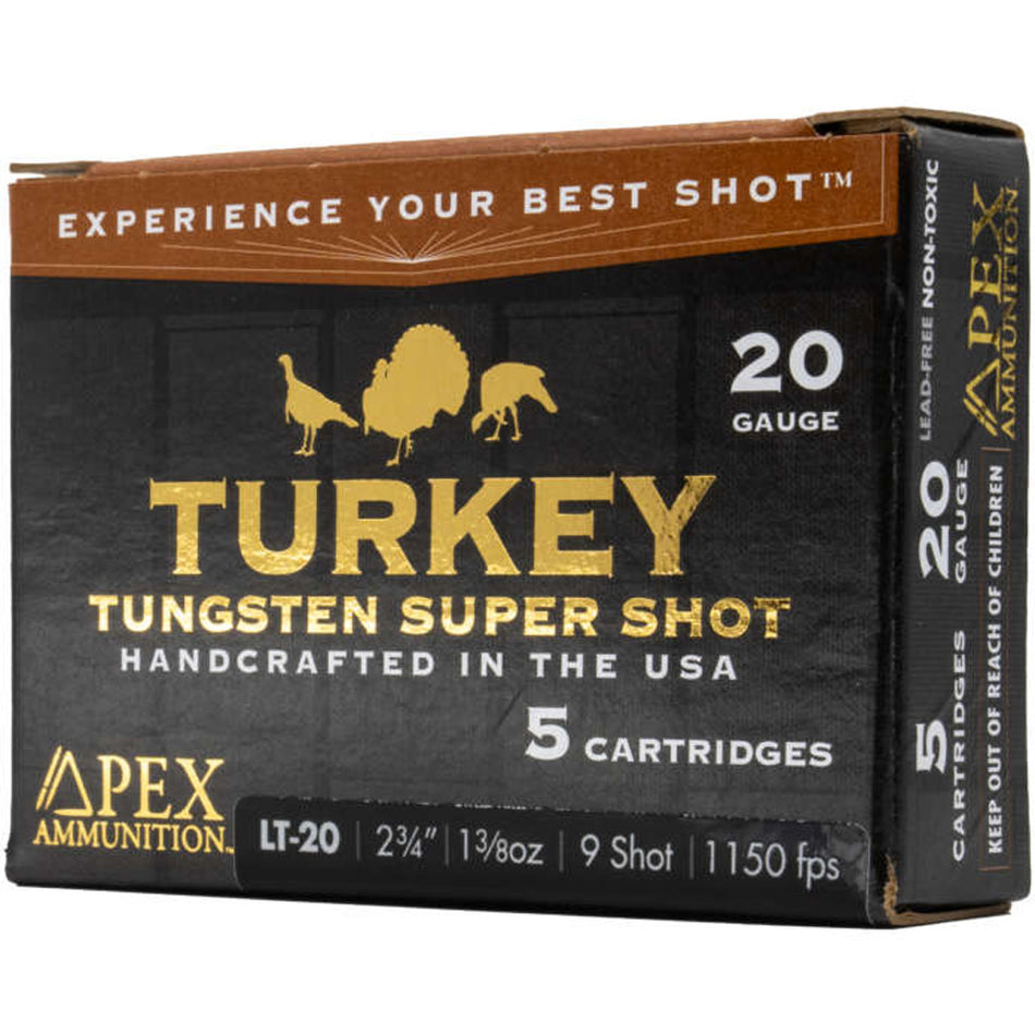 Apex Turkey TSS 20 Gauge 2.75 in / 2.75 in #9 1-3/8 oz